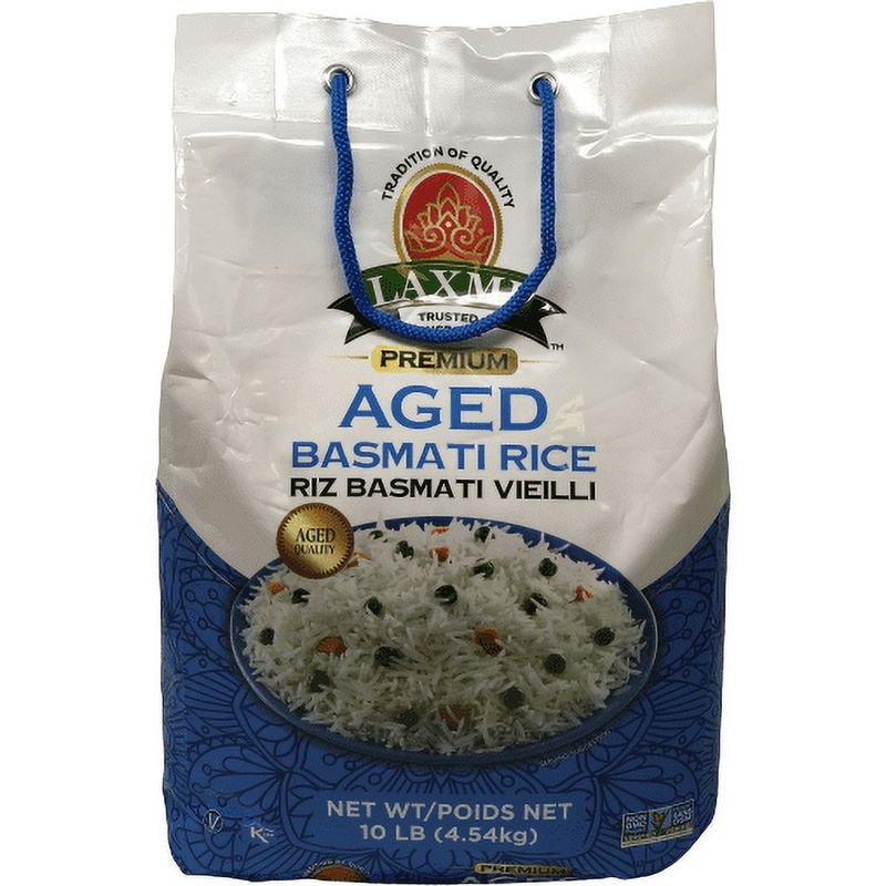 AGED BASMATI RICE 10 LB