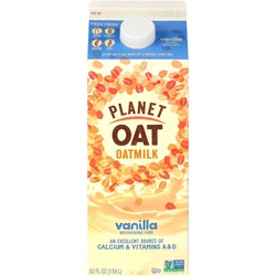 Planet Oat milk vanilla 52 oz.