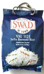 BASMATI SELLA RICE 10 LB