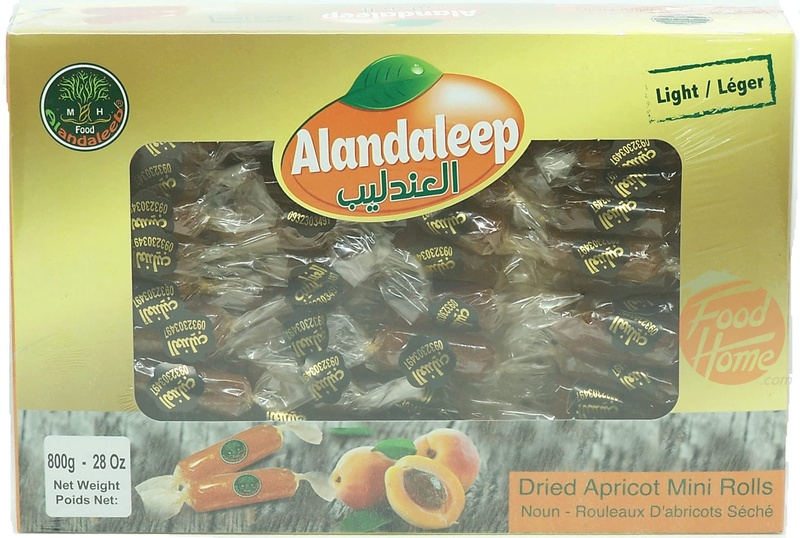 LIGHT MINI APRICOT ROLLS 800 G