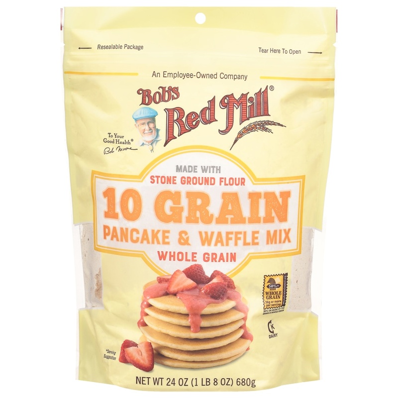10 GRAIN PANCAKE N WAFFLE MIX 24OZ