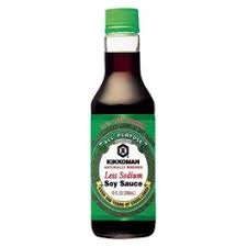 LESS SODIUM SOY SAUCE  10OZ