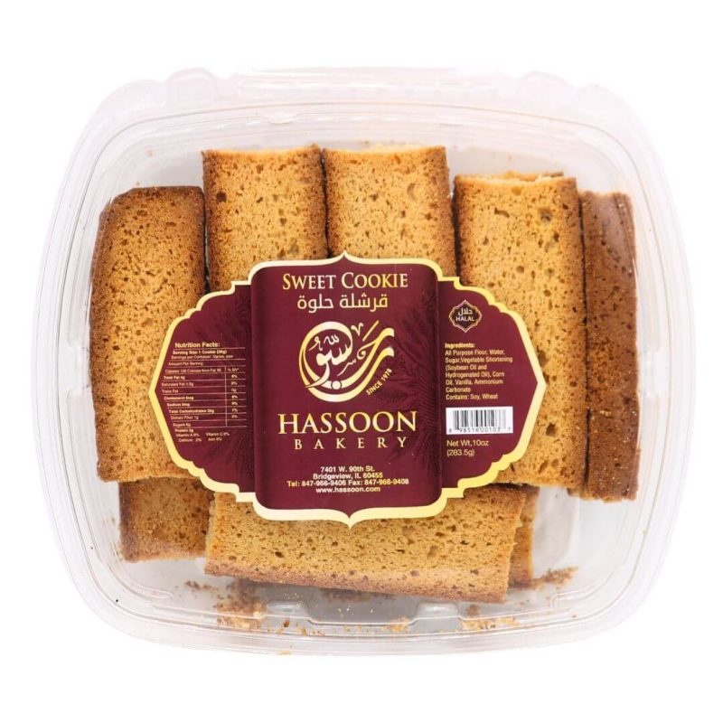 HASSON BAKERY SWEET COOKIES 12 OZ.