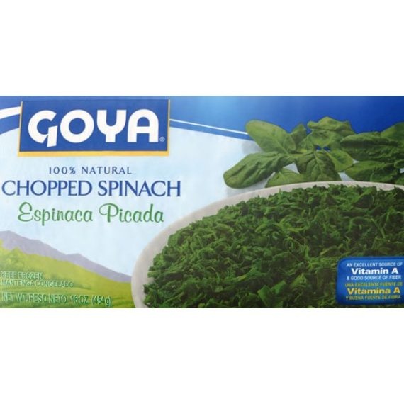 CHOPPED SPINACH