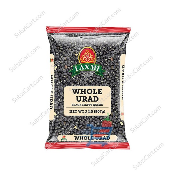 WHOLE BLACK MATPE BEANS 2 LB