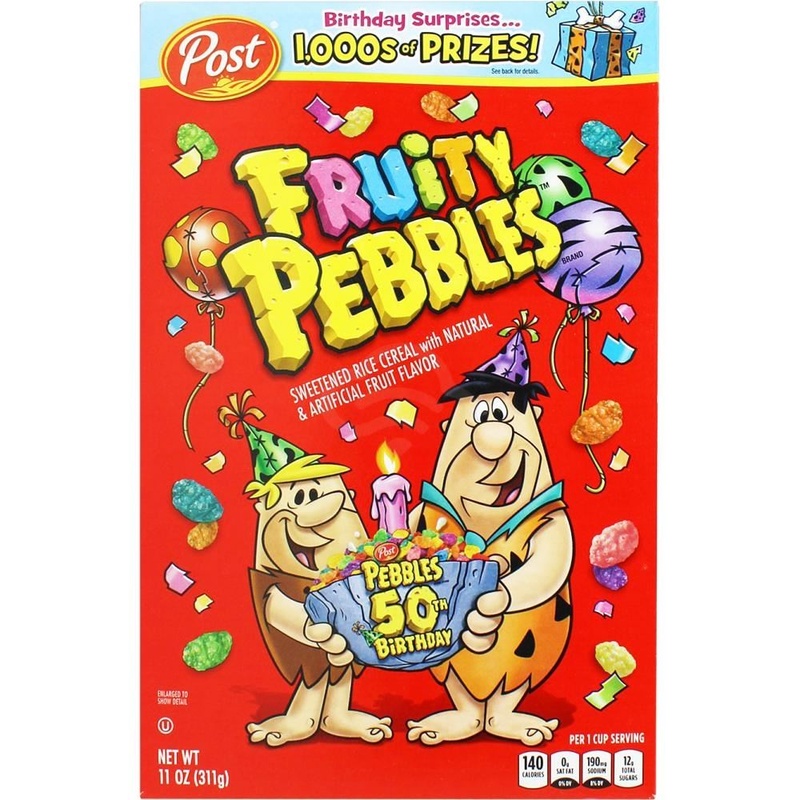 FRUTY PEBBLES CEREAL