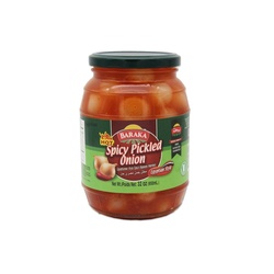 BARAKA SPICY PICKLED ONION 32 OZ