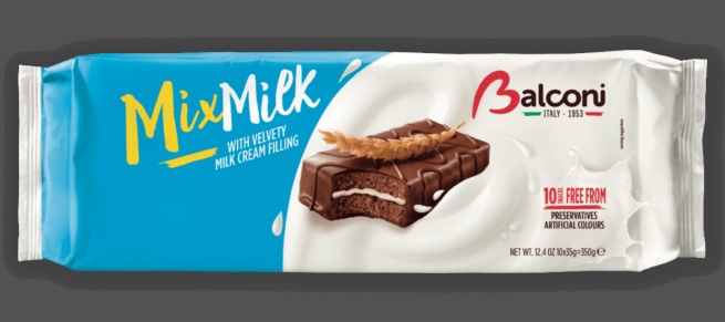 Chocolate & Milk Cake 10 Pack