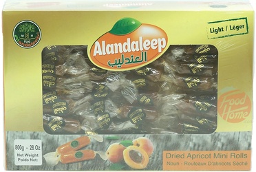 LIGHT MINI APRICOT ROLLS 800 G
