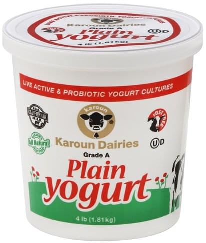 whole yogurt 4lb