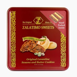 SESAME AND BUTTER COOKIES 22 OZ