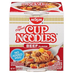 CUP NOODLES W BEEF FLVR