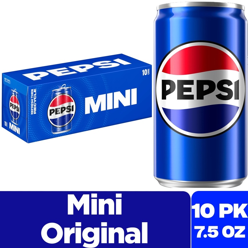 MINI PEPSI  10 CANS