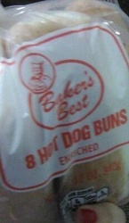 C B 8HOT DOG BUNS