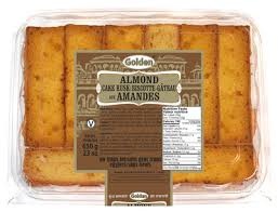 ALMOND CAKE RUSK  23 OZ