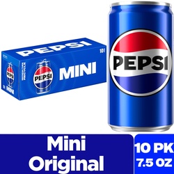 MINI PEPSI  10 CANS