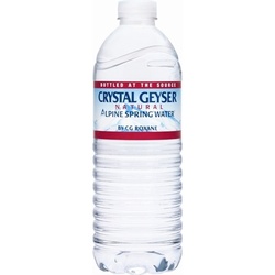 CRYSTAL WATER GALLON 8.99 FOR BOX