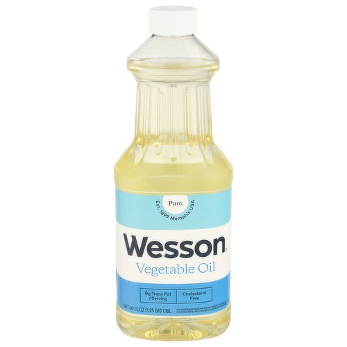 Wesson Vegetable Oil 40.0oz