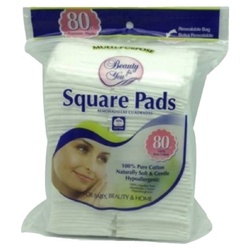 SQUARE COTTON PADS 80 CT