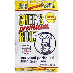Chef's Premium Rice  25 Lbs.