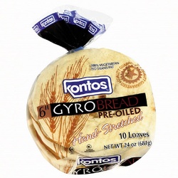 6 Gyro Bread 10 Loaves"
