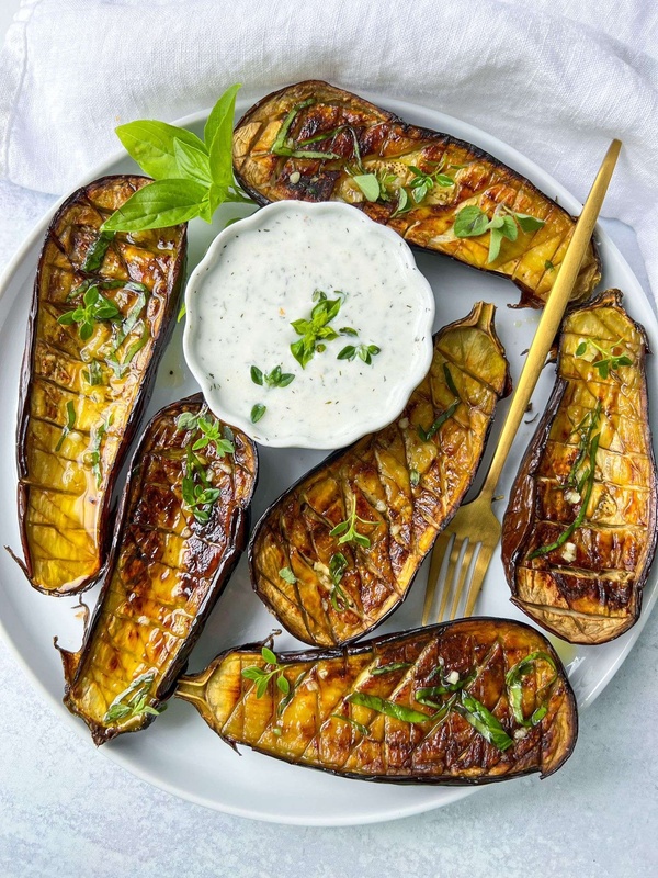 FIRE ROASTED EGGPLANTS  6 LBS