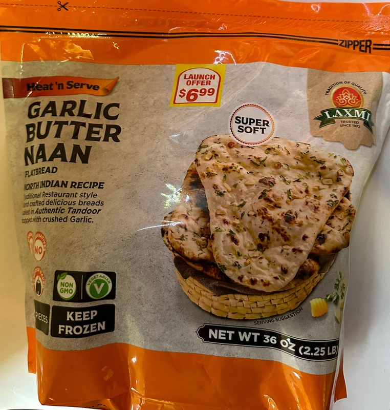 Garlic Butter Naan 36 oz