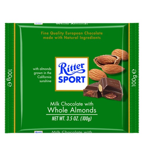 RITTER WH ALMONDS CH