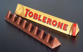 TOBLERONE W ALMOND 100g