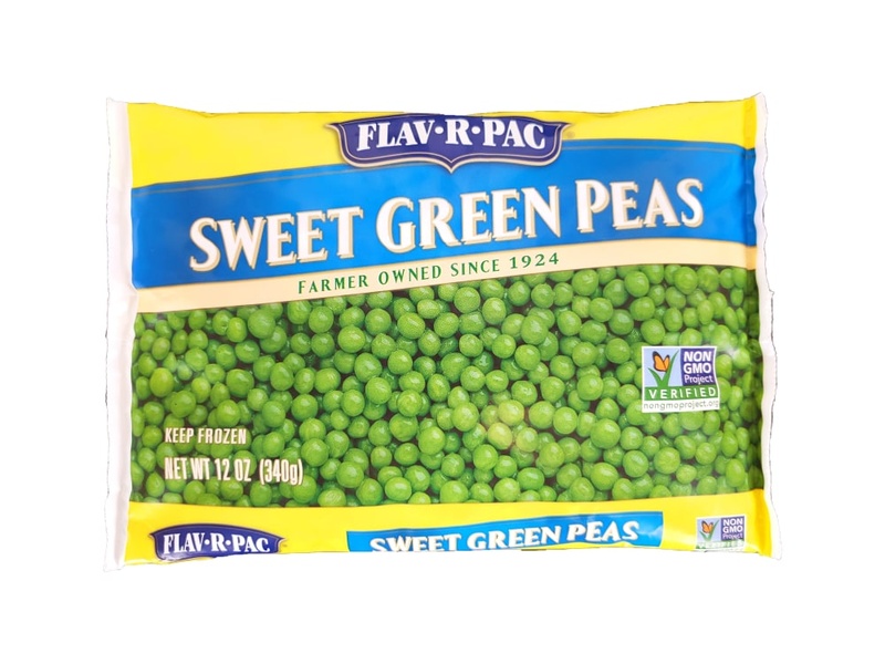 SWEET GREEN PEAS 12 OZ
