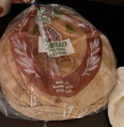 CEDAR WH PITA BREAD
