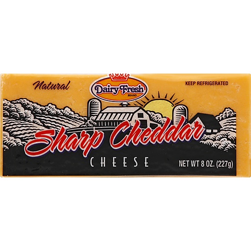DF SHARP CHEESE 8OZ