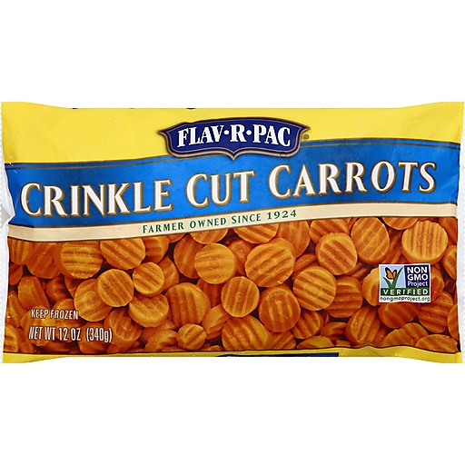 CRINKLE CUT CARROTS 12 OZ
