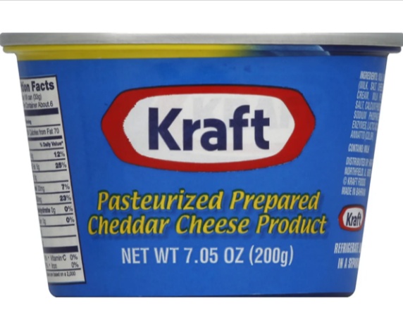 Pasteurized Cheese  7.05oz
