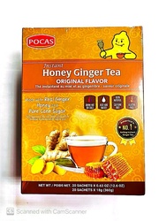 honey ginger tea  20 t bags 12.7 oz.