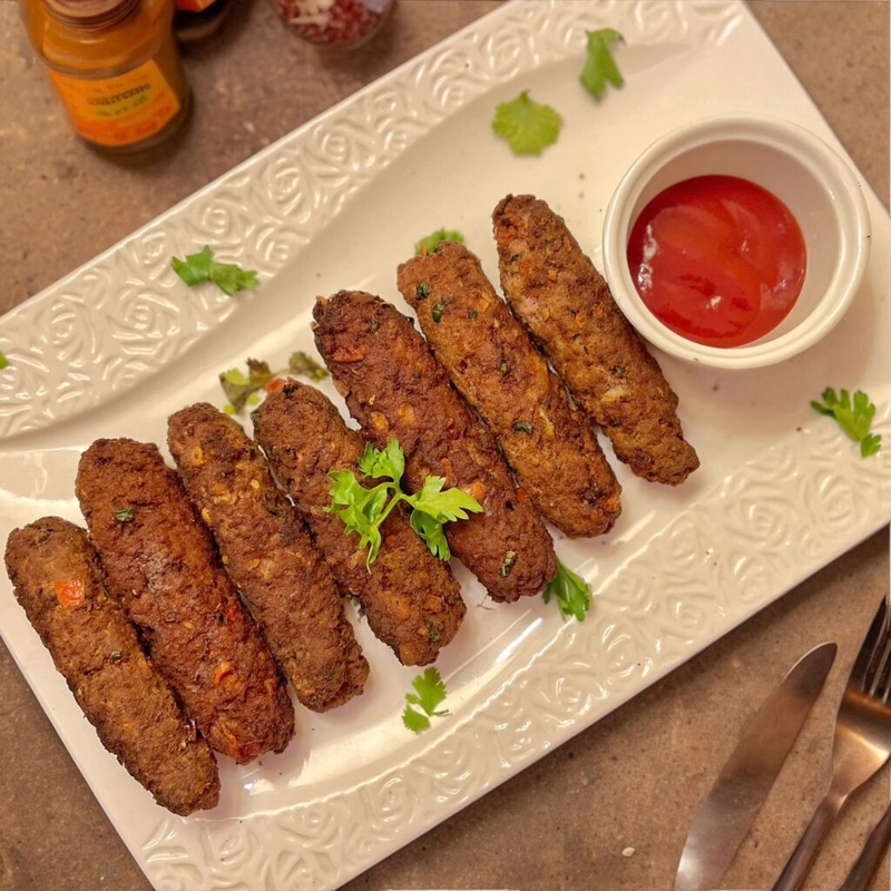 STEAK AND KABAB 8 OZ
