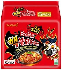 2X SPICY CHCKN RAMEN 5 PACK