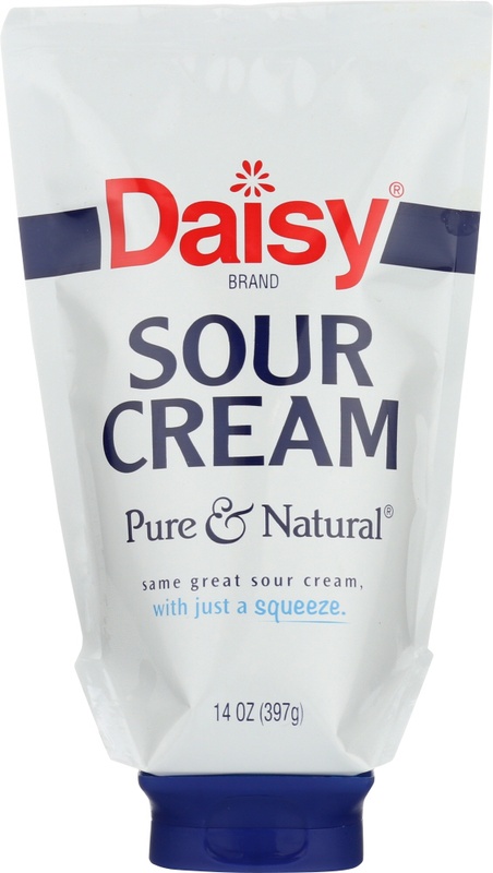 squeeze sour cream