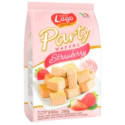 PARTY WAFFER STRWB  8.82oz
