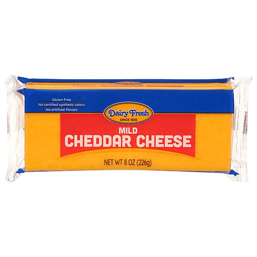CHEDDAR CHEESE 8  OZ