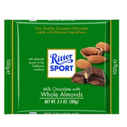 RITTER WH ALMONDS CH