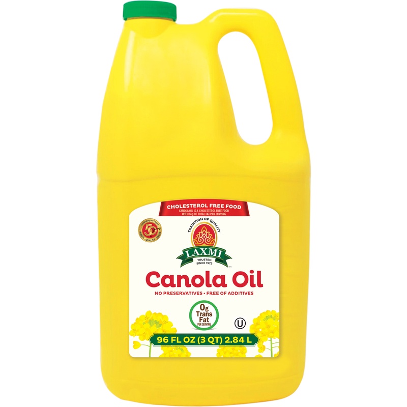 LAXMI PURE CANOLA OIL  96 OZ