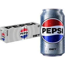Diet Pepsi 12 Cans