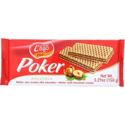 NOCCIOLA POKER WAFER  150g