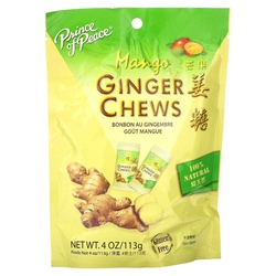 Mango Ginger Chews 4 oz