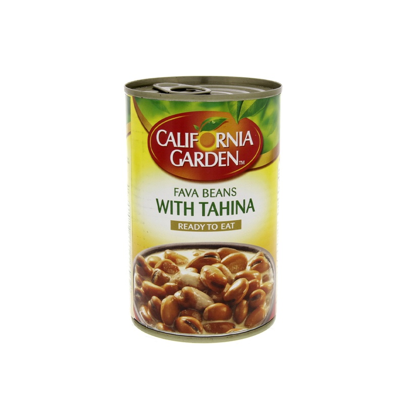 BEANS WITH TAHIN