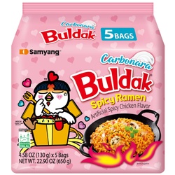 BULDAK STIR FRIED CARBONARA  RAMEN 5pack