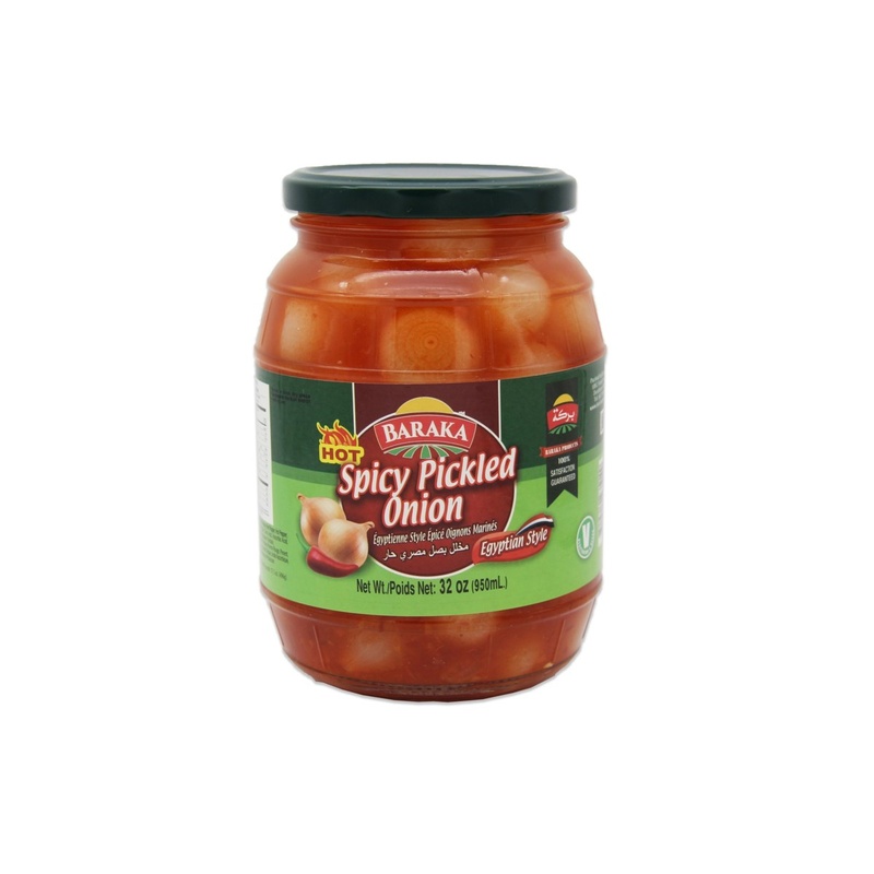 BARAKA SPICY PICKLED ONION 32 OZ