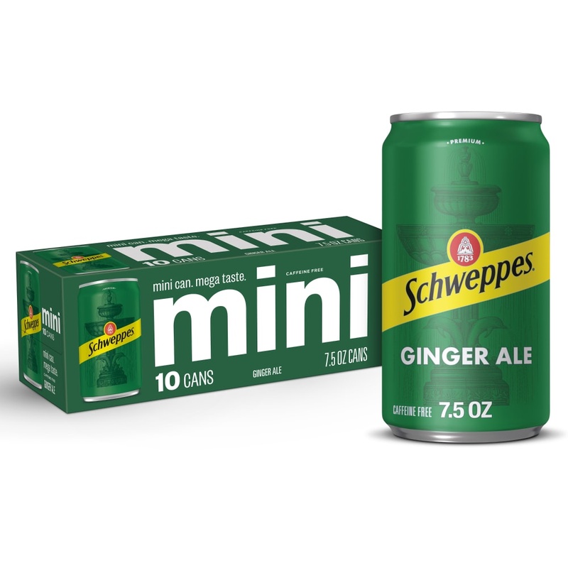 MINI SCHWEPPES 10 CANS