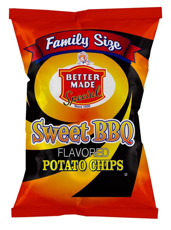 SWEET BBQ CHIPS 8.5  OZ